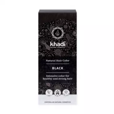Khadi -  Khadi Henna naturalna - Czarna, 100 g 